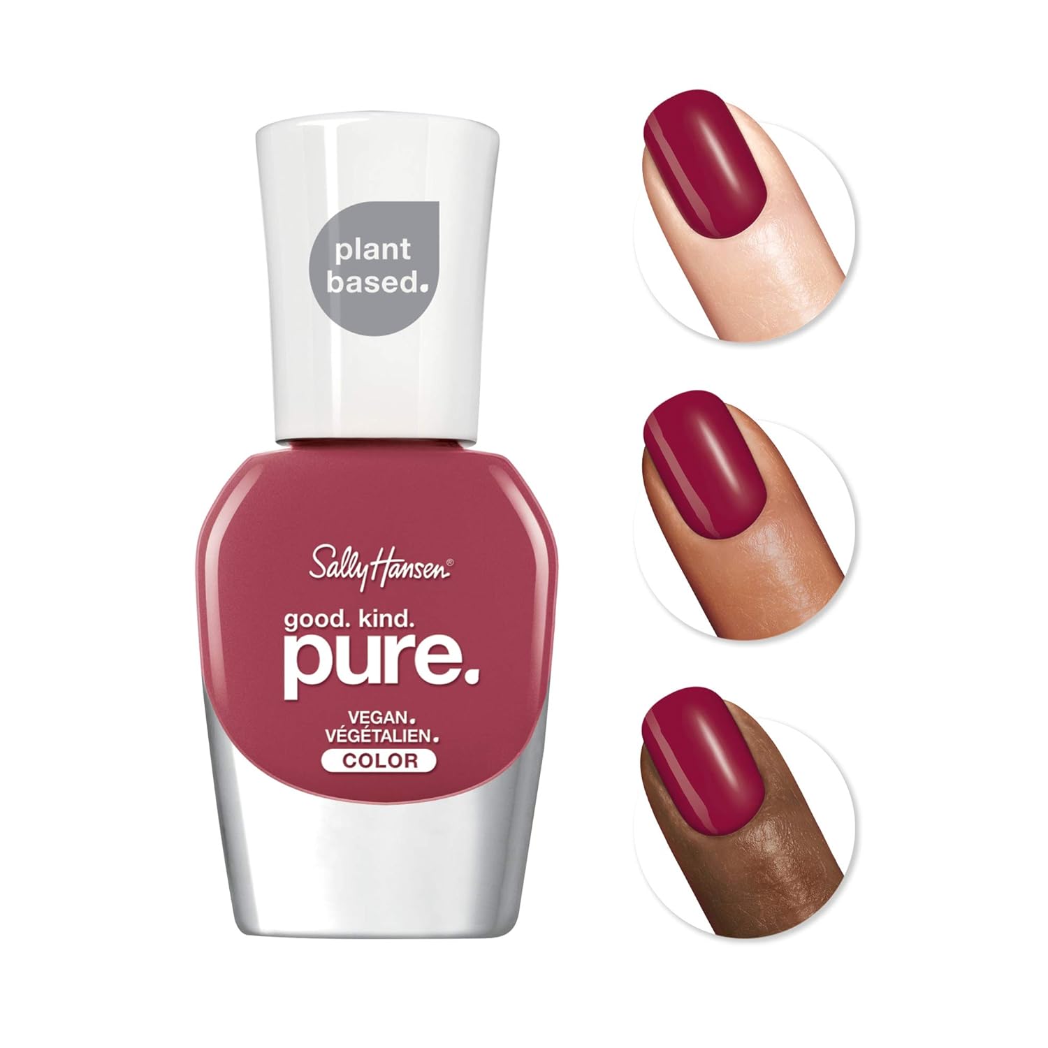 Sally Hansen - Good. Kind. Pure Vegan Nail Polish, Eco-Rose : Beauty