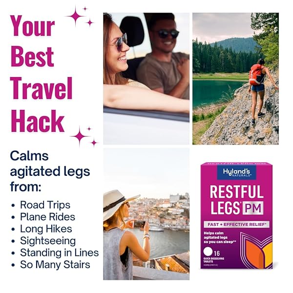 HYLAND’S RESTFUL LEGS PM, NIGHTTIME FORMULA, CALMS AGITATED LEGS SO YOU CAN SLEEP, 50 QUICK DISSOLVING TABLETS