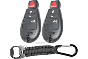 Key Fob FOBIK Replacement Compatible for Dodge Ram 1500 2500 3500 Truck Pickup 2009 2010 2011 2012 Journey Challenger Grand C