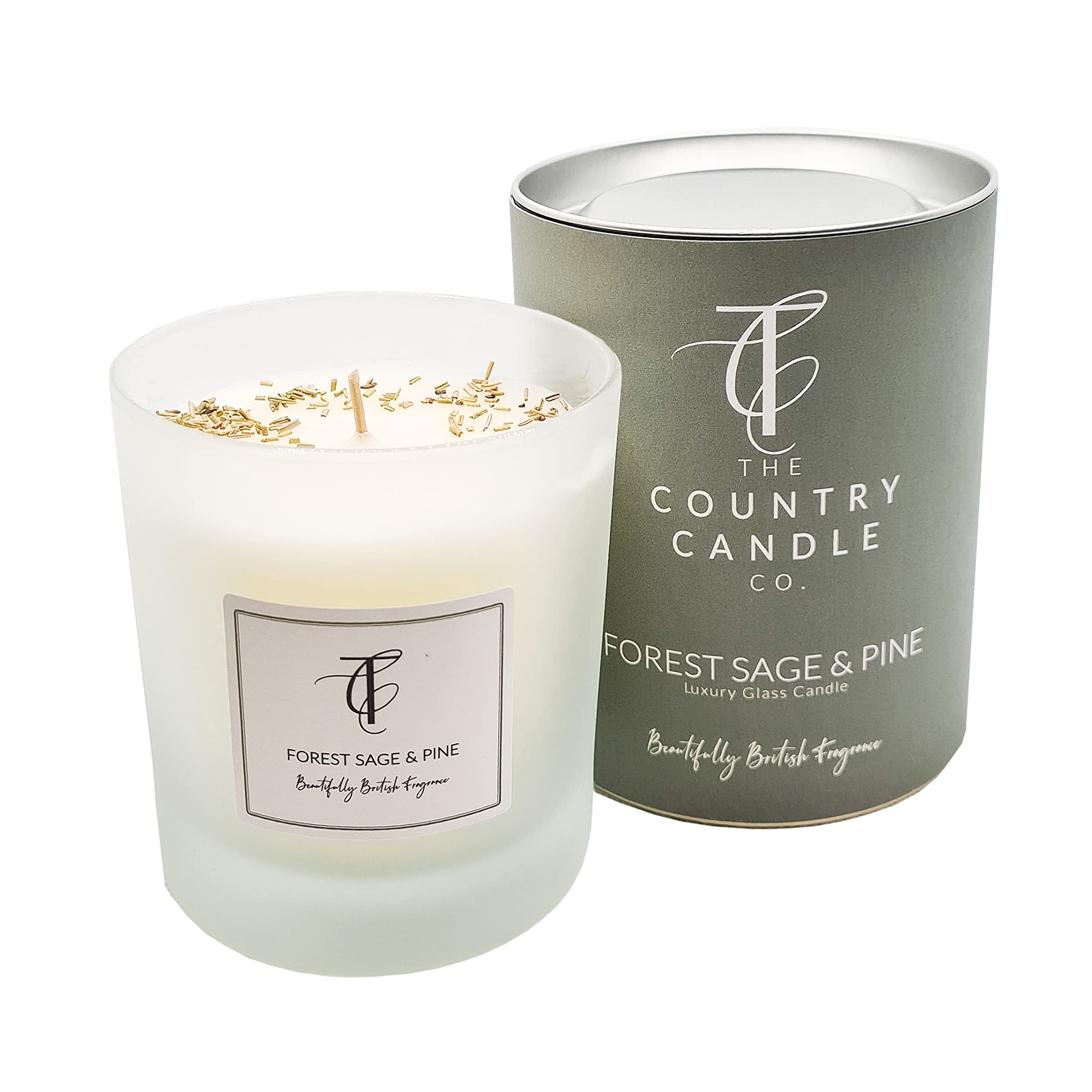 The Country Candle Company Pastels Range Tumbler - Forest Sage & Pine