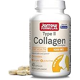 Jarrow Formulas® Type II Collagen Complex 1000 mg Supplements, Supports Skin and Joint Health, 60 Capsules, 30 Day Supply