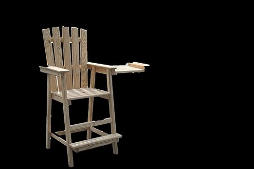 Amazon Com Conestoga Log Cabins Handcrafted Porch Pub Chair With