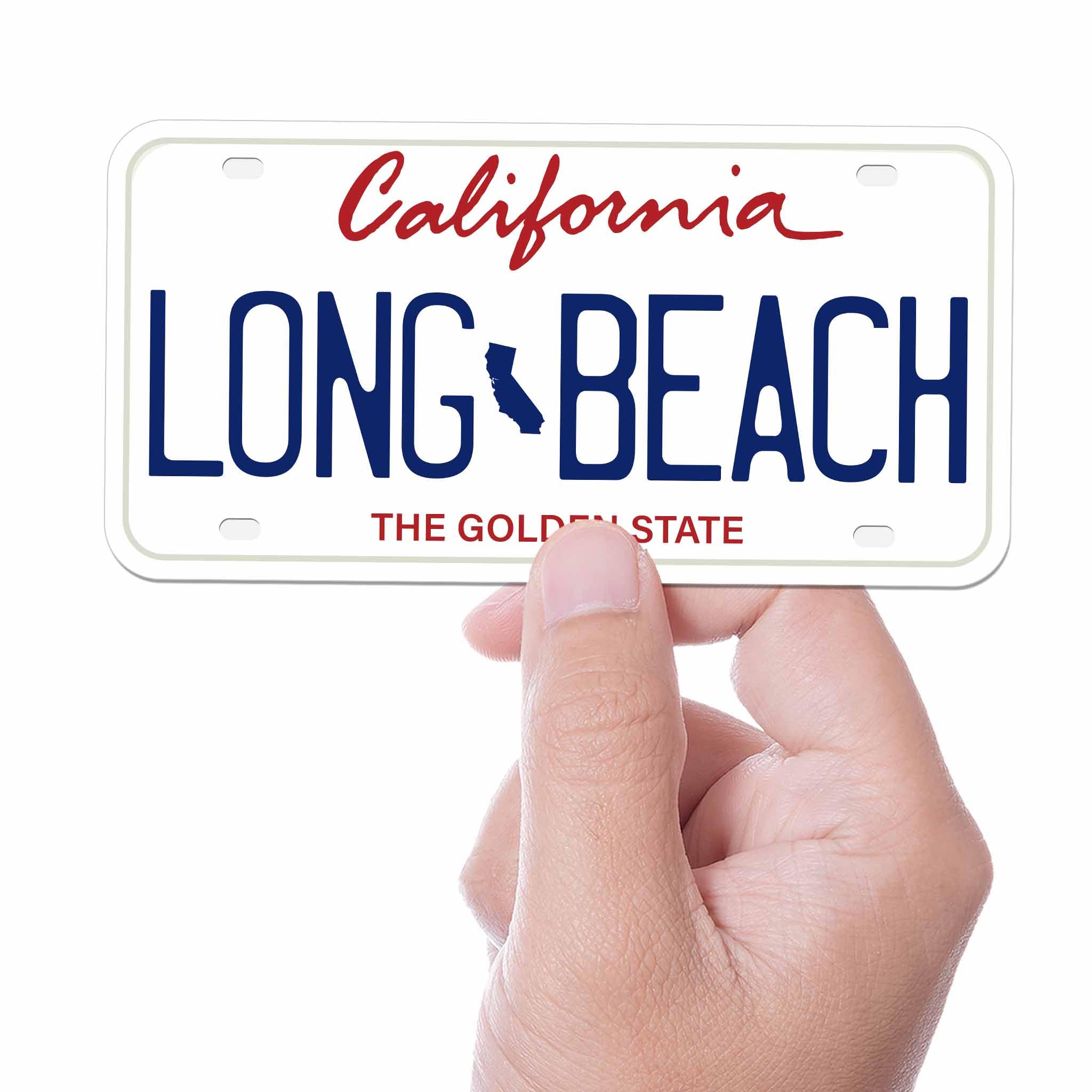 California License Plate Stickers for