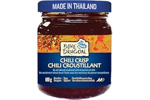 Blue Dragon Chili Crisp 180g, Crispy Chili Oil Condiment, Made in Thailand