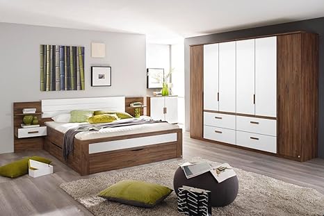 lifestyle4living Schlafzimmer, Schlafzimmermöbel, Set