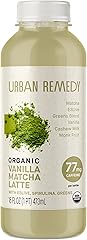 Urban Remedy Organic Vanilla Matcha Latte, Plant-Based Cashew Milk Drink with Antioxidants, Vegan, Kosher, Dairy-Free, Gluten