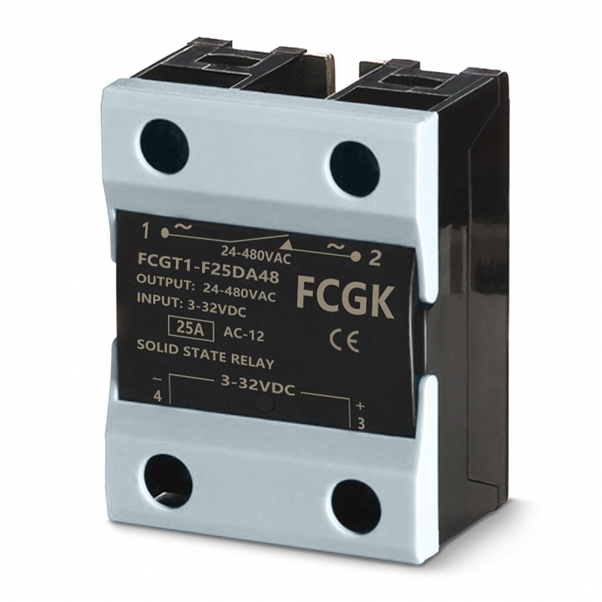 Solid State Relay SSR-25DA DC to AC Input 3-32VDC
