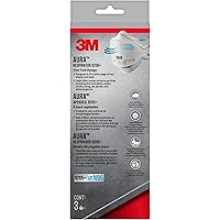 3M 9205P-3-DC Aura Particulate Respirator 9205+ N95, 3/Pack White
