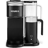 Keurig K-Caf&eacute; SMART Single Serve Coffee Maker with WiFi Compatibility, Latte and Cappuccino Machine with Built-In Frother, 6 Brew Sizes, Black