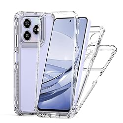 Elubugod Compatible with ZTE Axon 60 4G Case,3 in 1