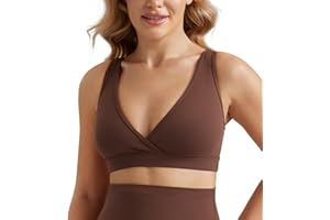 CRZ YOGA Butterluxe Maternity Nursing Bras for Women Crossover Wireless Sleep Breastfeeding Lounge Pregnancy Bralette Comfy