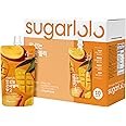 Sugarlolo Konjac Sweet Mango Jelly Snack - Vegan Jello with Zero Sugar | Only 4 Calories per Pouch | Low Calorie Korean Snacks5.29 Oz (150g) | 10 Pack