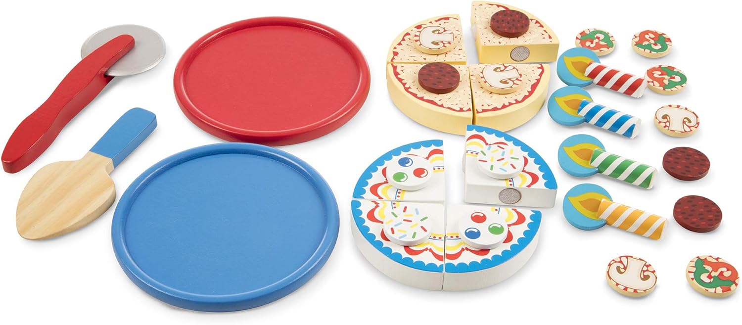 melissa and doug pizza and birthday cake