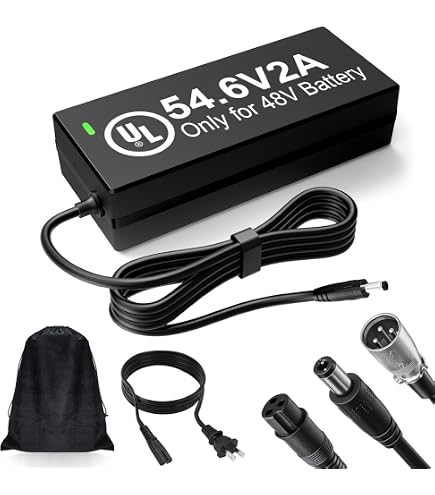 Amazon.com: eeTao 54.6V 3 Prong Replacement Power Adapter