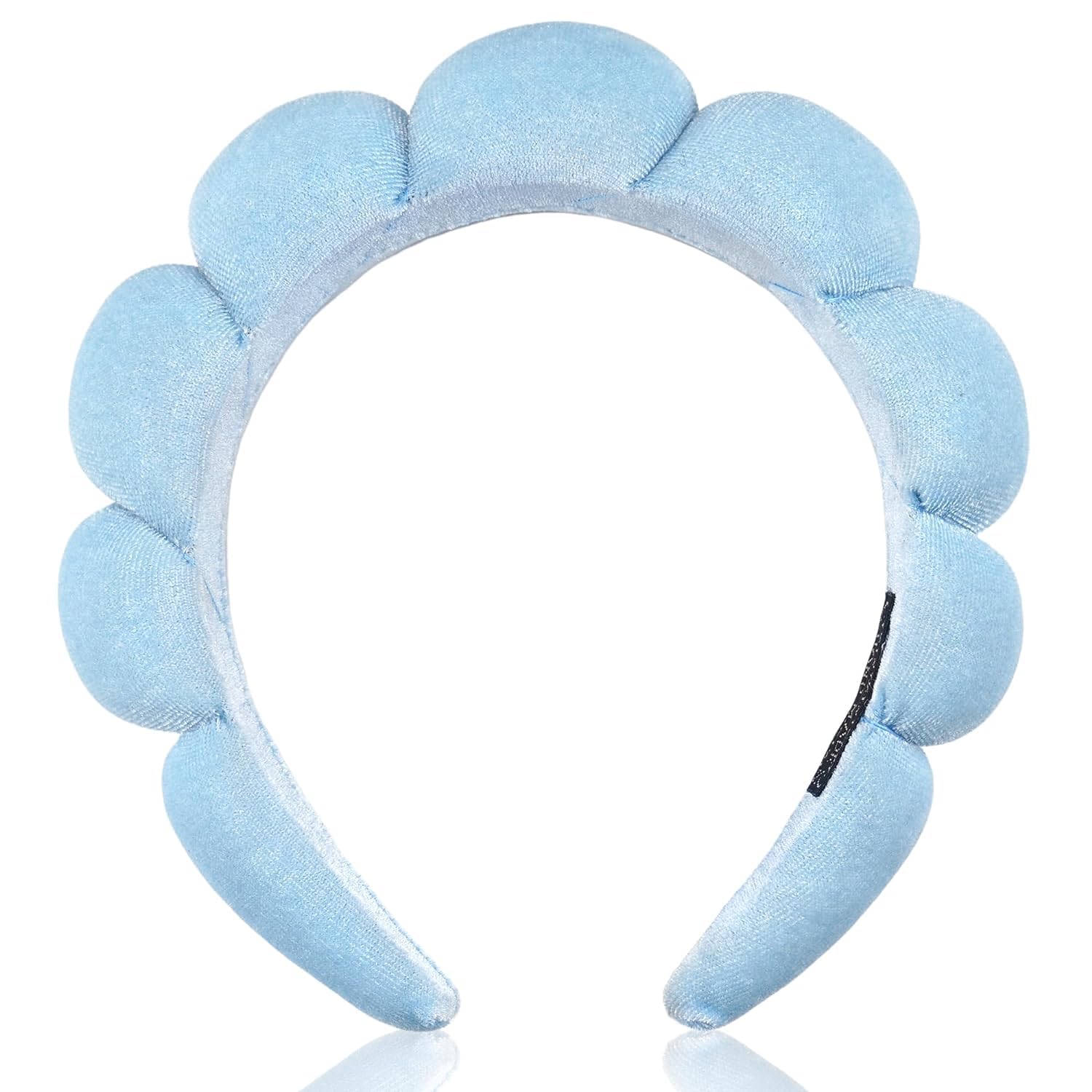 DRESHOW Spa Headband for Women Sponge Headband for Washing Face Clouds Soft Terry Cloth Makeup Skincare Headbands — image 1
