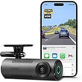 70mai Dash Cam M310, Dash Camera for Cars 1296P QHD, Smart Dash Cam Front Built in WiFi, 130° Wide-Angle FOV, WDR, Night Vision, iOS/Android Mobile App, Loop Recording, Parking Monitor, Time-Lapse