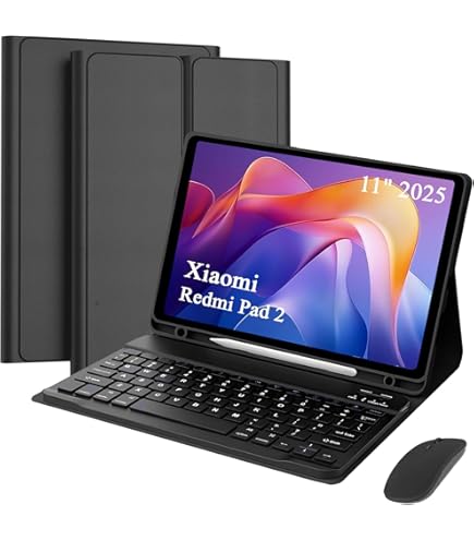 Amazon.com: Lemore for Redmi Pad Pro Keyboard with Case and Mouse