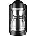 KitchenAid KCM1204OB 12-Cup Coffee Maker with One Touch Brewing - Onyx Black