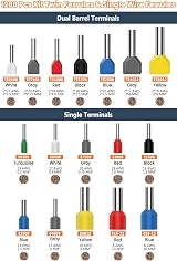Lytool Hexagonal Ferrule Crimping Tool Kit 0.08-16mm² Twin Ferrules 1200Pcs view 3