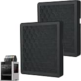 BambooSegD 2PCS Air Filter for Bambu Lab H2D/H2S/H2D Laser,3D Printer Activated Carbon Air Purifier Filter Replacement Accessories