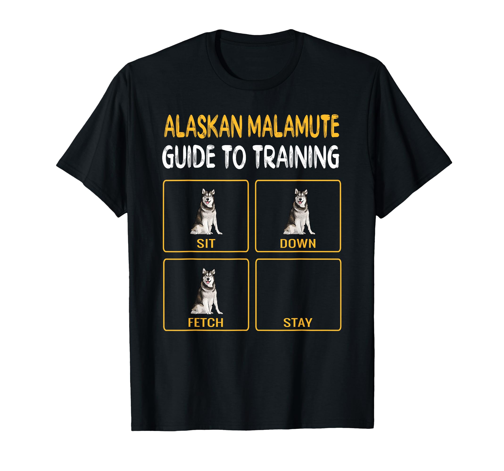Guide Du Malamute D'Alaska Chien L'Entraînement T-Shirt