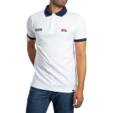 ellesse Men's Lessepsia Polo Shirt, White/Navy