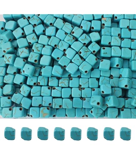Square Stone Beads 6x6mm – 1 Strand Loose Cube Beads For Jewelry Making, Kambaba Jasper, 60 Pcs In Plastic Box - View #3