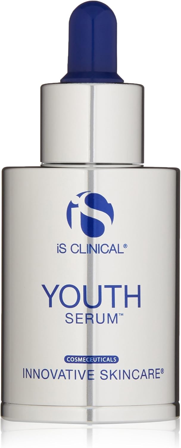 iS CLINICAL Youth Serum, Anti-Aging Serum, Collagen serum for face; Hydrating & Brightening Serum for fine lines and wrinkles