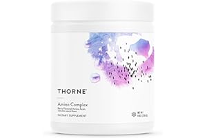 THORNE - Amino Complex - Clinically-Validated EAA and BCAA Powder for Pre or Post-Workout - Promotes Lean Muscle Mass & Exercise Recovery* - NSF Certified for Sport - 30 Servings - 8.0 Oz - Berry