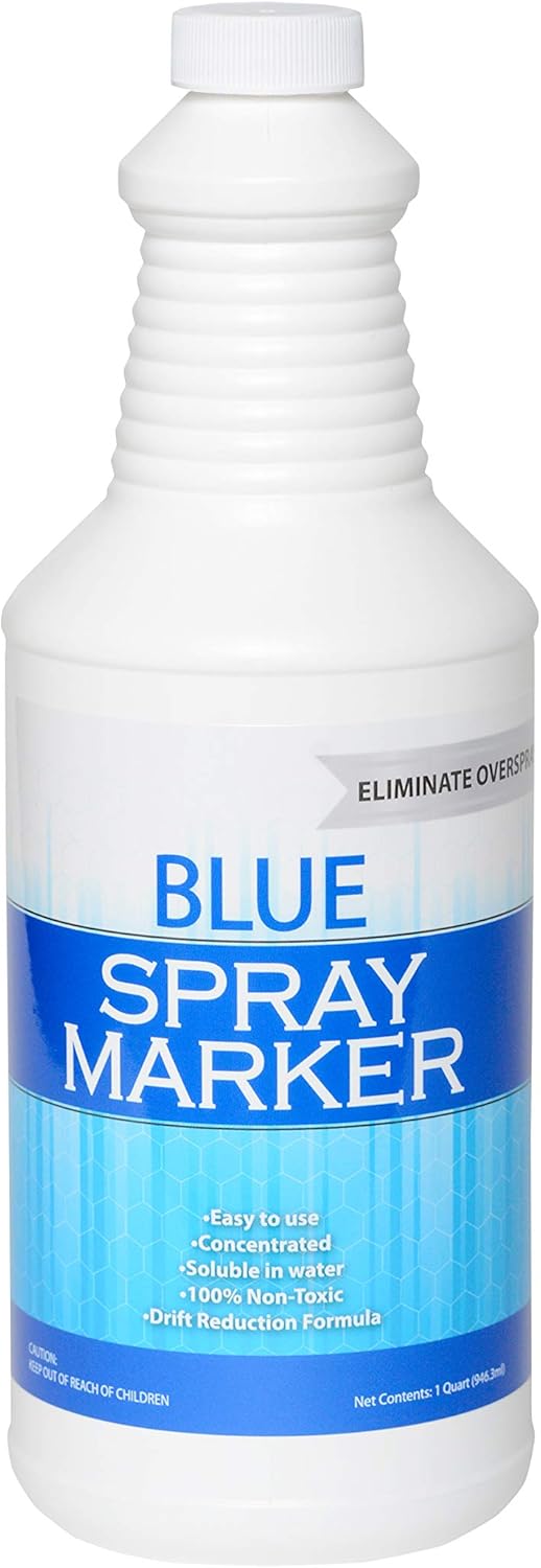 Bluewater Chemgroup Blue Spray Marker Weed Spray Dye, Herbicide Dye