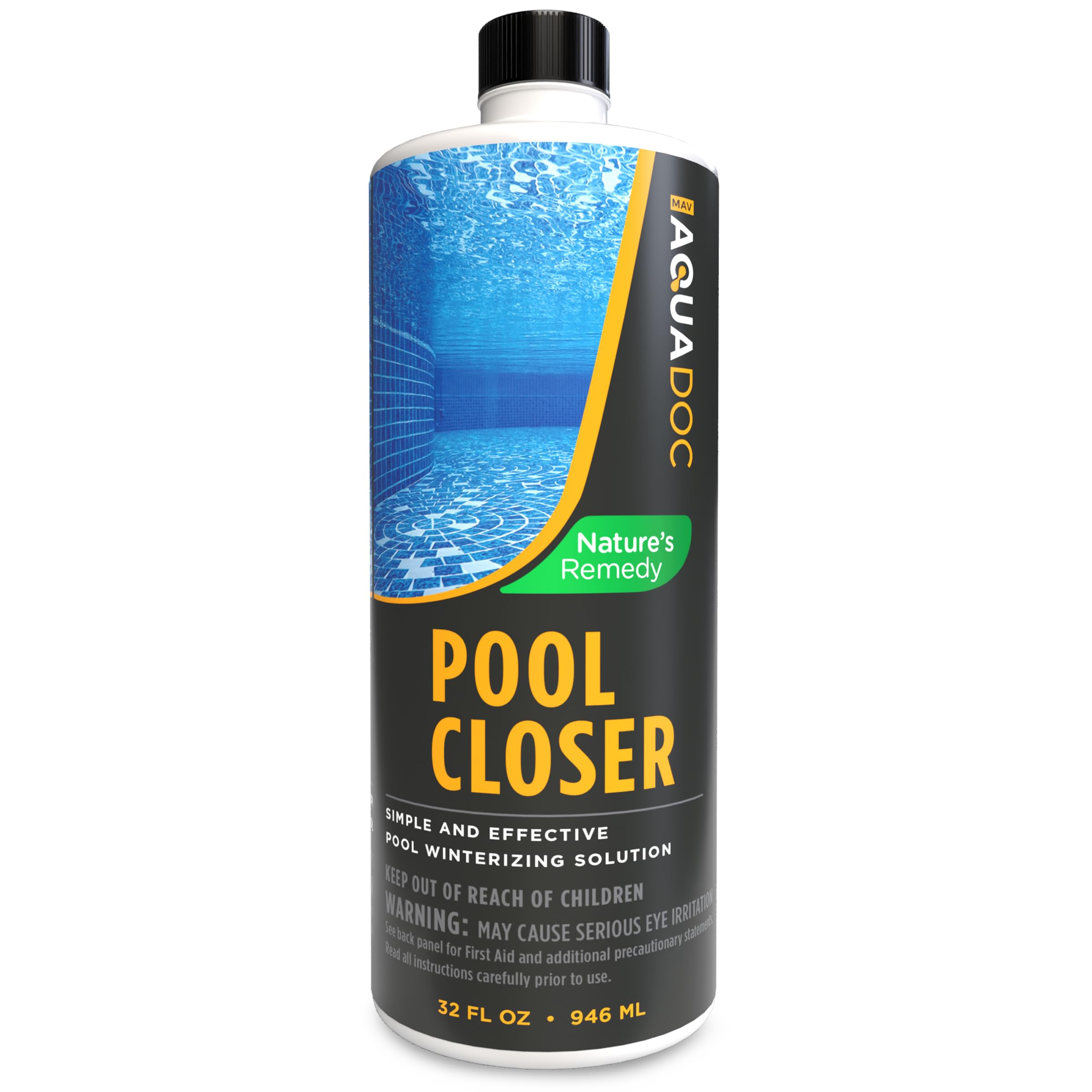 Photo 1 of Pool Closer - All-in-one Pool Winter Closing Kit Chemical - Winterizer for Above Ground and Inground Pool Winterizing Kit - Up to 30,000 Gallons - AquaDoc Pool Chemicals - 32oz