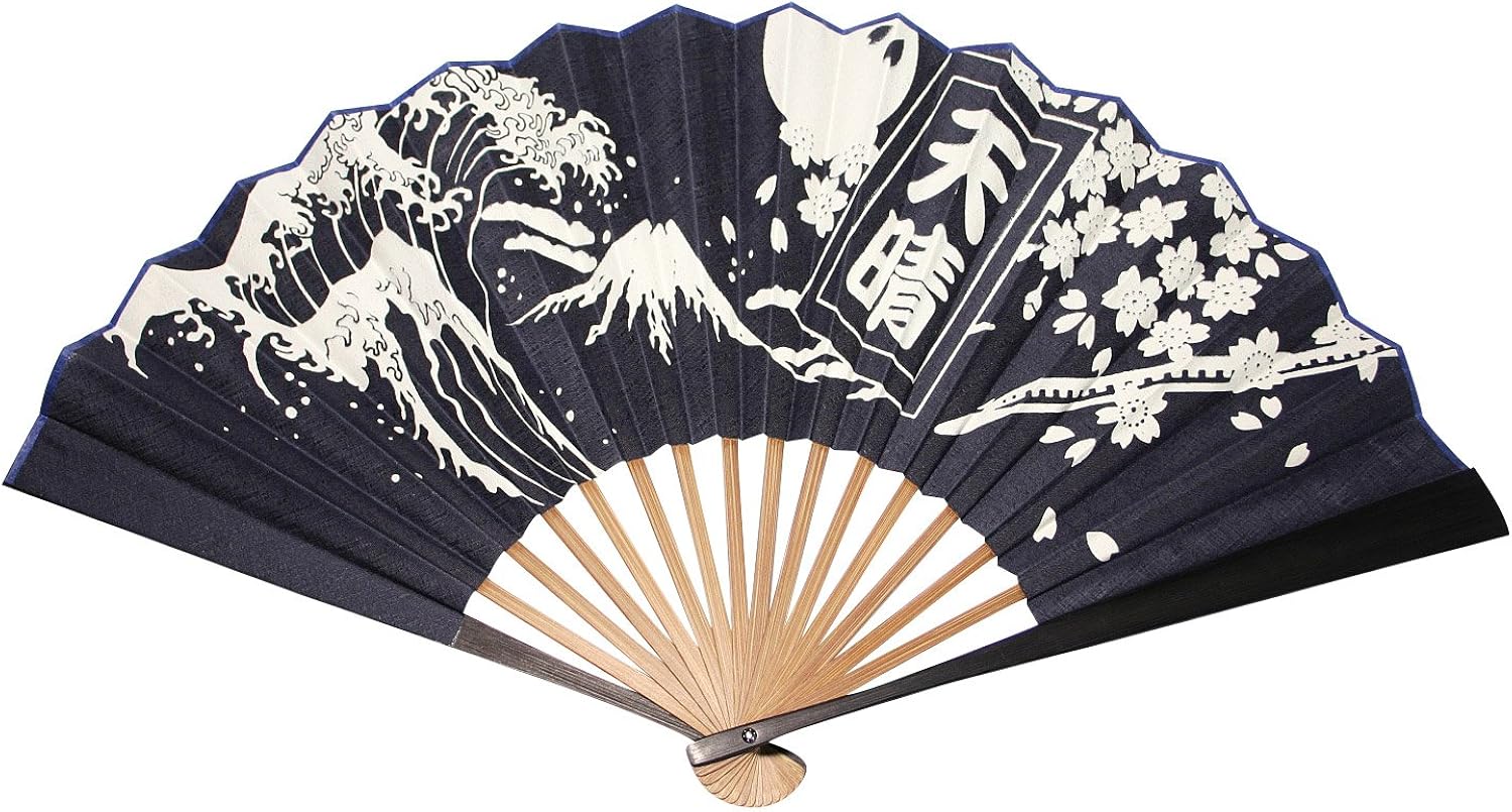 Amazon 布扇子 男性用 Japonism 天晴 紳士用 メンズ 和服 夏ギフト 京都 和雑貨 和装小物 通販