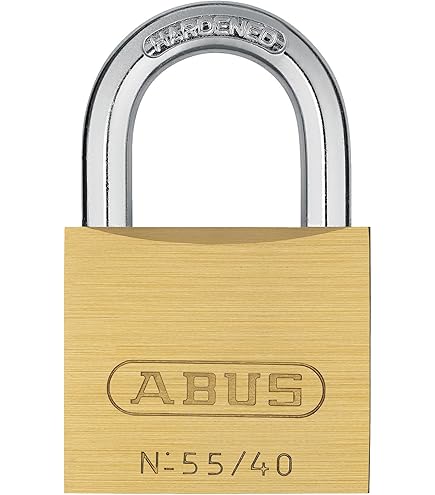 ABUS 80TI/50 KD Titalium Aluminum Alloy Padlock Keyed Different