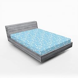 Ambesonne Lab Fitted Sheet, Modern Science Theme