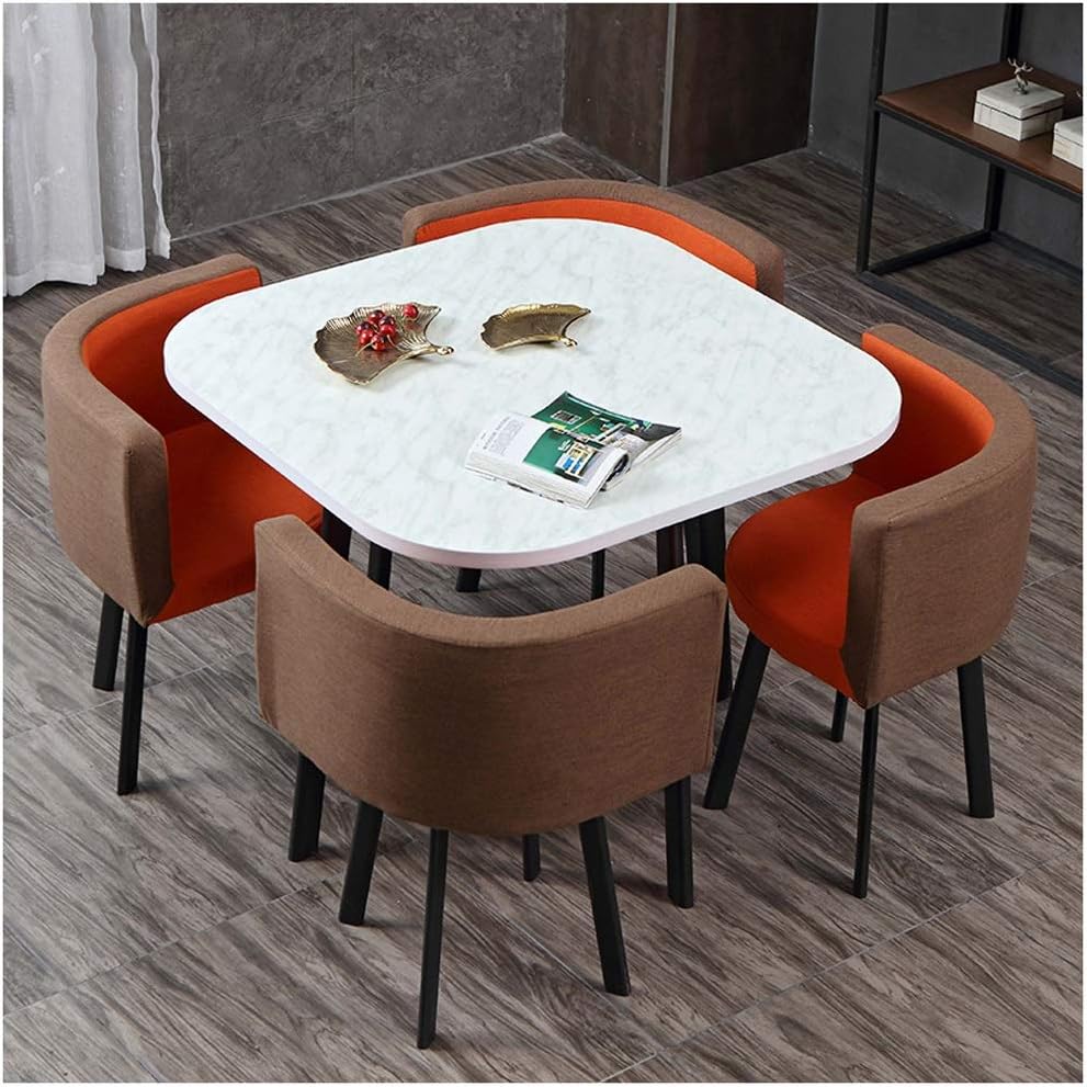 Dining Table And Chairs Set Of 4 Chairs Small Rectangular Wood