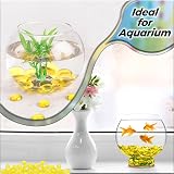 ARSUK Glass Pebbles Yellow 0.455Kg Decorative for Aquariums & Decor view 7