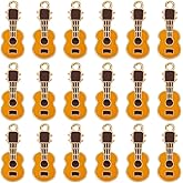 SUNNYCLUE 1 Box 40pcs Guitar Charm Musical Instruments Charms Enamel Alloy Music Instrument Yellow Guitars Charms Bulk for Jewelry Making Charms Necklace Bracelet Women Friendship DIY Craft Supplies