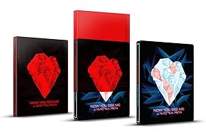 NOW YOU SEE ME NOW YOU DON'T 4K + BLU-RAY + DIGITAL STEELBOOK AMAZON EXCLUSIVE