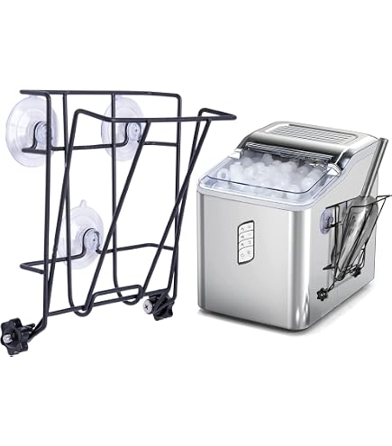 Support Auto-adhésif Pour Pelle à Glace - 9x5x8,7 Cm, Blanc, Pour Machine à Glace, Frigo