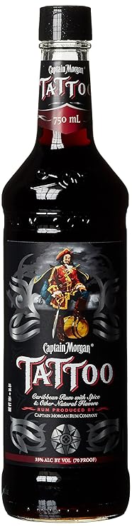 Captain Morgan Tattoo Rumspirituose (1 x 0.75 l)