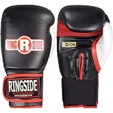 Ringside Gel Shock Boxing Super Bag Gloves, Black, Large