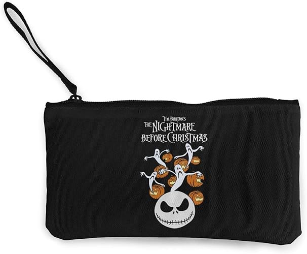 Amazon 小銭入れ ミニ財布 財布 コインケース カード入れ 収納ポーチ ペンケース 化粧ポーチ スマホ 鍵 小物入れ 小物入れ お財布バッグ ナイトメアー ビフォア クリスマス ファスナー式 多機能 大容量 軽量 可愛い 多機能 アウトドア メンズ レディース Xwkoo 小銭入れ