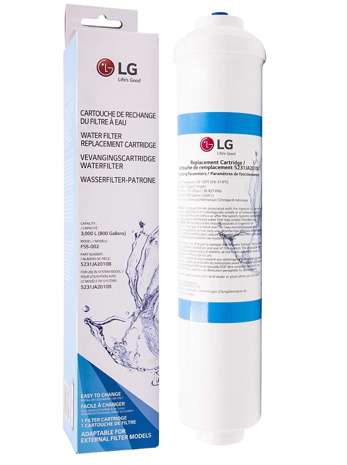 filtro aria per frigorifero lg lt120f