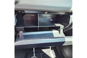 EDBETOS Glove Box Dividers Organizer Compatible with Toyota Tacoma 2016 2017 2018 2019 2020 2021 2022 2023 Accessories Insert Box ABS Secondary Storage