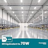 Crompton Lamps 6ft LED T8 Tube 4000K Cool White 24W 3000lm Starter Included view 3