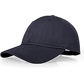 BAOPLAYKIDS Unisex Low Profile Cotton Baseball Hat for Youth Adjustable Kids Plain Baseball Cap for Boys Girls Age 8-15 Years