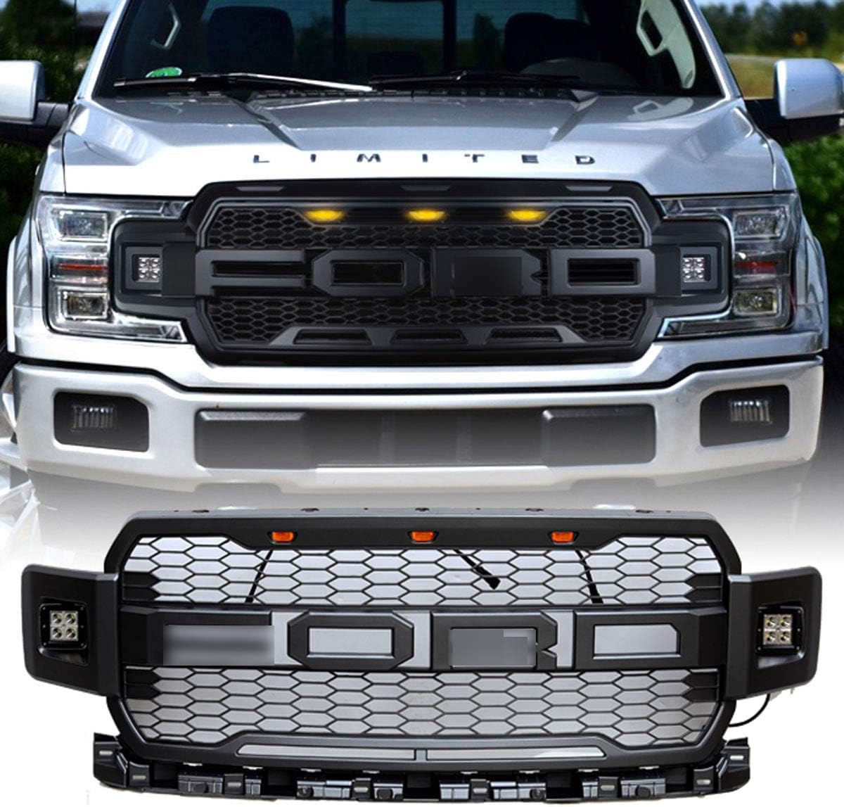 Front Grill For Ford F150 2018 2019 2020 Grille Fits Fd F150 Raptor