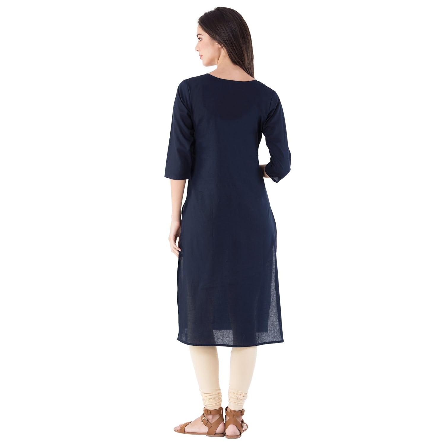 m&d women's cotton kurti