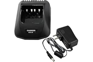 abcGoodefg® KSC-24 Rapid Quick Charger for Kenwood Battery 2 Way Radio KNB14 KNB15 KNB16 KNB17A KNB17B KNB20N KNB21N KNB22N TK2100 TK3100 TK272 TK372 TK373 TK280 TK380 TK290 TK390 TK480 TK481