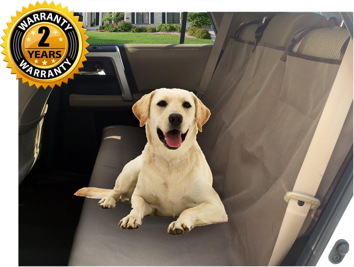 Seat Cover for Dogs & Pets to Protect Your Back Seat From